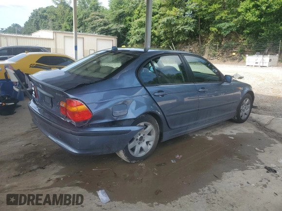 2005 BMW 3 Series 325i with VIN WBAEV33415KX10041, listed as a Copart auction lot 61673545 with 117,294 mi miles and Salvage title. Bid and sale history available at DreamBid. Image 3.