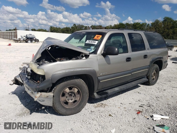 2000 Chevrolet Suburban LT with VIN 3GNEC16T8YG118087, listed as a Copart auction lot 72628204 with 0 mi miles and Salvage Title. Bid and sale history available at carsss.com. Image 1.