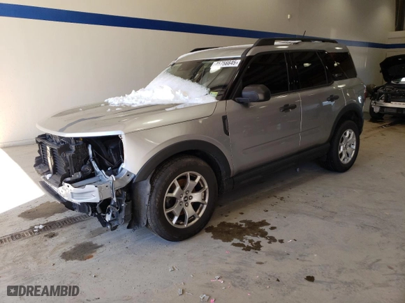 2022 Ford Bronco Sport with VIN 3FMCR9A65NRD06298, listed as a Copart auction lot 45756645 with 58,589 mi miles and Salvage Title. Bid and sale history available at carsss.com. Image 1.