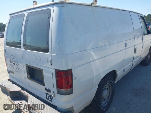2006 Ford Econoline Cargo with VIN 1FTRE14W06HA83095, listed as a IAAI auction lot 42329493 with 189,119 mi miles and . Bid and sale history available at DreamBid. Image 4.