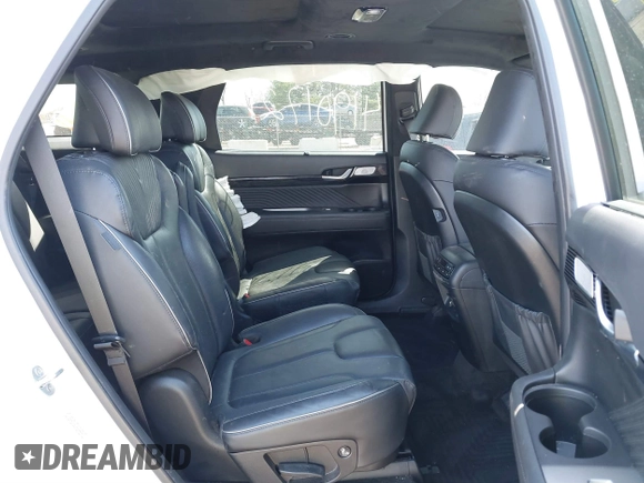 2024 Hyundai Palisade Calligraphy z VIN KM8R7DGE1RU760287, wystawiony jako IAAI lot #41901721 z przebiegiem 26 359 mil mil oraz . Historia ofert i sprzedaży dostępna na DreamBid. Obrazek 8.