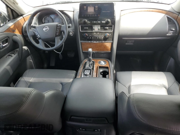 2023 Nissan Armada SL with VIN JN8AY2BC2P9180365, listed as a Copart auction lot 50867145 with 8,729 mi miles and Non Repairable. Bid and sale history available at carsss.com. Image 8.