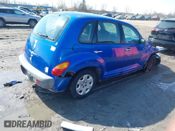 2003 Chrysler PT Cruiser with VIN 3C4FY48B73T565868, listed as a IAAI auction lot 41641855 with 156,165 mi miles. Bid and sale history available at carsss.com. Image 4.