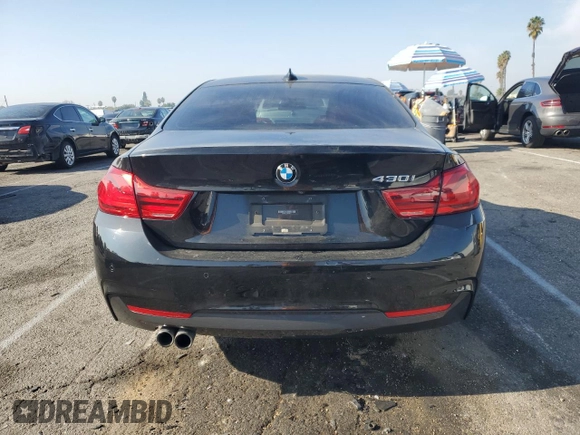 2019 BMW 4 Series 430i with VIN WBA4W3C56KAF93515, listed as a Copart auction lot 84089804 with 62,521 mi miles and Salvage Title. Bid and sale history available at carsss.com. Image 6.