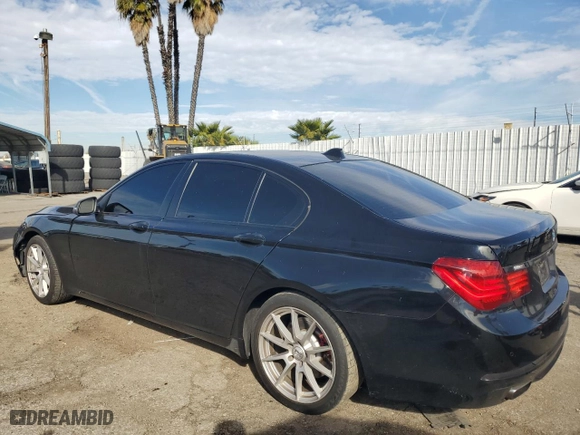2015 BMW 7 Series 740i with VIN WBAYA6C52FD826874, listed as a Copart auction lot 45952155 with 95,123 mi miles and Salvage Title. Bid and sale history available at carsss.com. Image 2.
