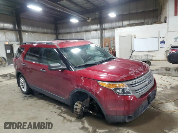 2015 Ford Explorer with VIN 1FM5K8B88FGB10971, listed as a Copart auction lot 45107215 with 150,735 mi miles and Salvage title. Bid and sale history available at DreamBid. Image 4.