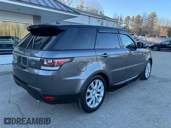 2016 Land Rover Range Rover Sport V6 Diesel HSE with VIN SALWR2KF8GA630584, listed as a Copart auction lot 55343635 with 160,647 mi miles and Clean Title. Bid and sale history available at carsss.com. Image 4.