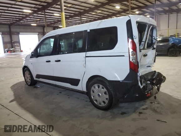 2021 Ford Transit Connect XL with VIN NM0GS9E20M1501412, listed as a Copart auction lot 88017445 with 23,315 mi miles and Salvage title. Bid and sale history available at DreamBid. Image 2.