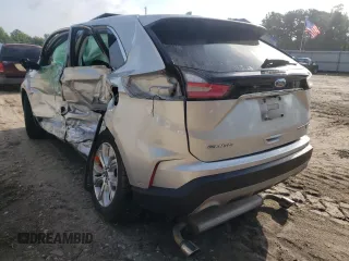 2019 Ford Edge Titanium z VIN 2FMPK3K9XKBB42665, wystawiony jako Copart lot #48865052 z przebiegiem 59 332 mil mil oraz Nie do naprawy • Non repairable. Historia ofert i sprzedaży dostępna na DreamBid. Obrazek 3.
