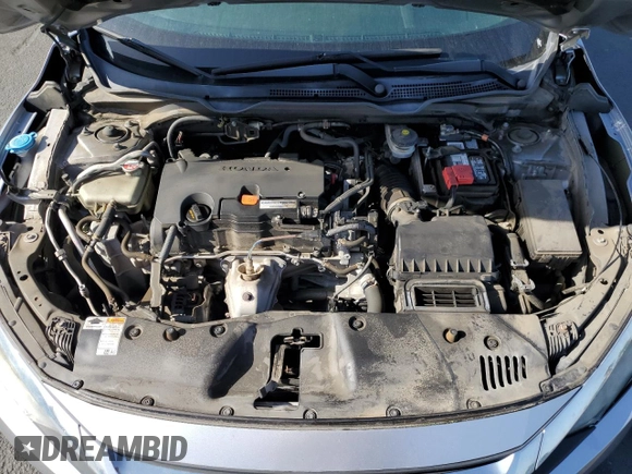 2016 Honda Civic EX with VIN 19XFC2F76GE247963, listed as a Copart auction lot 55530135 with 87,285 mi miles and Salvage Title. Bid and sale history available at DreamBid. Image 11.