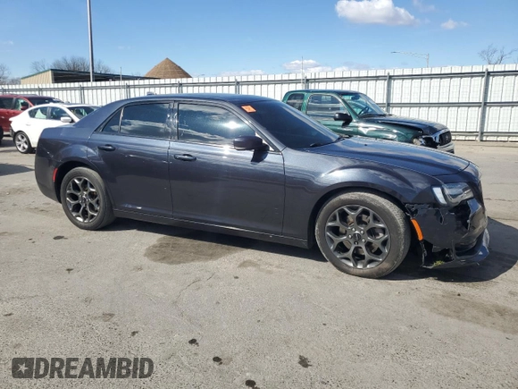 2017 Chrysler 300 S with VIN 2C3CCAGG5HH632789, listed as a Copart auction lot 46872655 with 113,899 mi miles and Salvage Title. Bid and sale history available at DreamBid. Image 4.