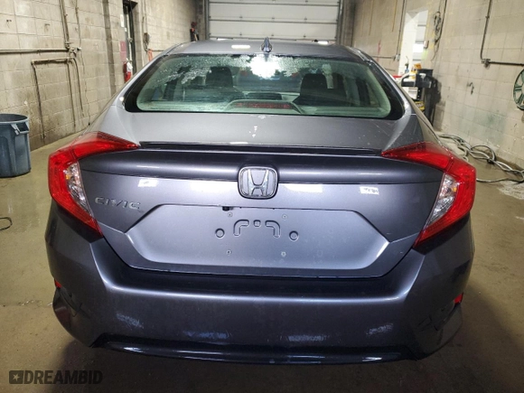 2018 Honda Civic Sedan EX-T with VIN JHMFC1F32JX027569, listed as a Copart auction lot 50447525 with 35,219 mi miles and Salvage Title. Bid and sale history available at carsss.com. Image 6.