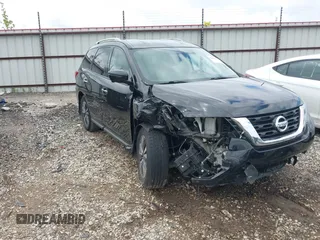 2017 Nissan Pathfinder Platinum with VIN 5N1DR2MM3HC676805, listed as a IAAI auction lot 42218441 with 61,260 mi miles and . Bid and sale history available at DreamBid. Image 1.