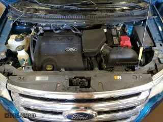 2011 Ford Edge SEL with VIN 2FMDK3JC3BBA25767, listed as a Copart auction lot 46619385 with 89,909 mi miles and Salvage Title. Bid and sale history available at carsss.com. Image 12.