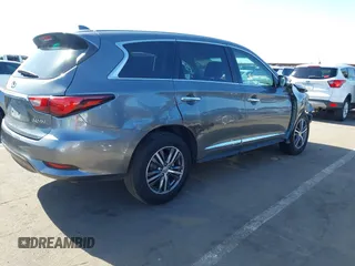 2018 Infiniti QX60 with VIN 5N1DL0MM0JC506333, listed as a IAAI auction lot 42135295 with 87,925 mi miles and . Bid and sale history available at DreamBid. Image 3.