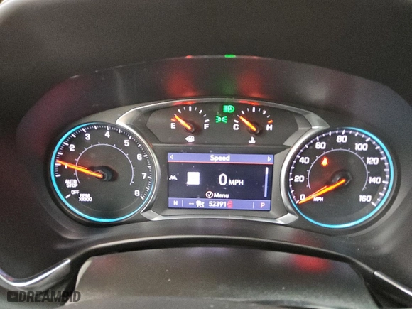 2022 Chevrolet Equinox Premier with VIN 2GNAXNEV9N6141172, listed as a Copart auction lot 88791755 with 52,391 mi miles and Clean Title. Bid and sale history available at carsss.com. Image 9.