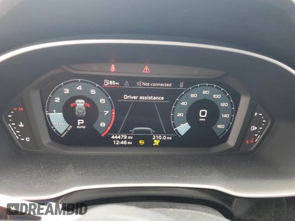 2023 Audi Q3 S line Premium z VIN WA1DECF37P1038071, wystawiony jako Copart lot #52602355 z przebiegiem 44 479 mil mil oraz Szkody całkowita. Historia ofert i sprzedaży dostępna na DreamBid. Obrazek 9.
