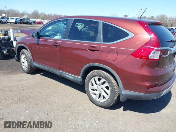 2015 Honda CR-V EX with VIN 2HKRM4H51FH700107, listed as a IAAI auction lot 41997498 with 65,483 mi miles and . Bid and sale history available at DreamBid. Image 3.