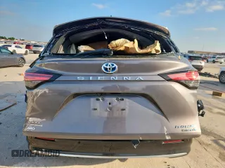 2023 Toyota Sienna Platinum with VIN 5TDESKFC1PS107059, listed as a Copart auction lot 59583485 with Not provided miles and Salvage title. Bid and sale history available at DreamBid. Image 6.