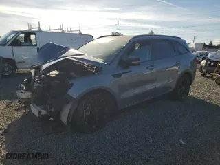 2021 Kia Sorento SX with VIN 5XYRK4LF3MG030618, listed as a Copart auction lot 72284664 with 56,013 mi miles and Salvage Title. Bid and sale history available at carsss.com. Image 1.