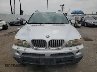 2006 BMW X5 4.4i with VIN 5UXFB535X6LV27980, listed as a Copart auction lot 72428424 with 185,202 mi miles and Salvage Title. Bid and sale history available at carsss.com. Image 5.