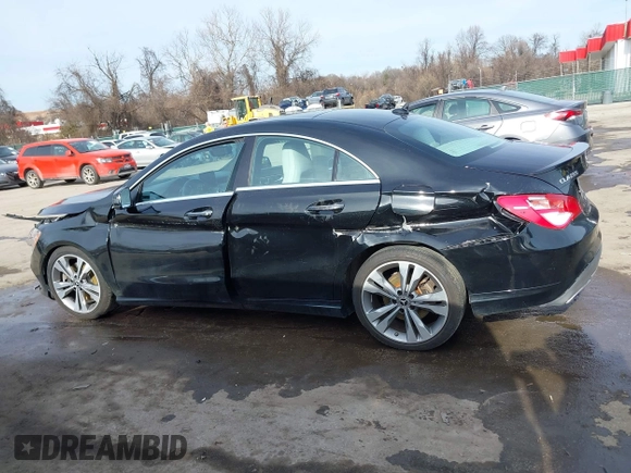 2019 Mercedes-Benz CLA 250 with VIN WDDSJ4GB7KN707306, listed as a IAAI auction lot 41435146 with 56,730 mi miles and . Bid and sale history available at DreamBid. Image 14.
