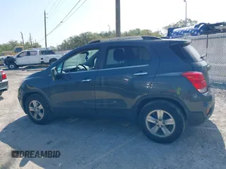 2018 Chevrolet Trax LT with VIN KL7CJLSB1JB580095, listed as a IAAI auction lot 41792737 with 72,503 mi miles and . Bid and sale history available at carsss.com. Image 14.