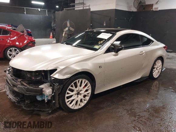2016 Lexus RC 300 with VIN JTHSM5BC6G5000114, listed as a IAAI auction lot 41608559 with 156,692 mi miles. Bid and sale history available at carsss.com. Image 17.