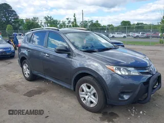2015 Toyota RAV4 LE with VIN JTMBFREV7FJ015100, listed as a IAAI auction lot 42334651 with 85,161 mi miles and . Bid and sale history available at DreamBid. Image 1.