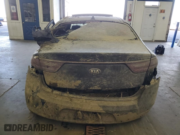 2017 Kia Cadenza Premium with VIN KNALC4J14H5083267, listed as a Copart auction lot 78030244 with 0 mi miles and Salvage Title. Bid and sale history available at carsss.com. Image 6.