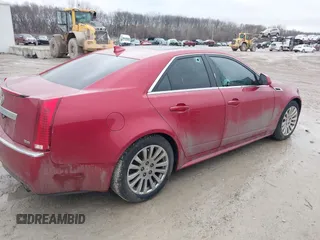 2011 Cadillac CTS Premium with VIN 1G6DS5ED5B0121939, listed as a IAAI auction lot 41506316 with 157,918 mi miles. Bid and sale history available at carsss.com. Image 4.