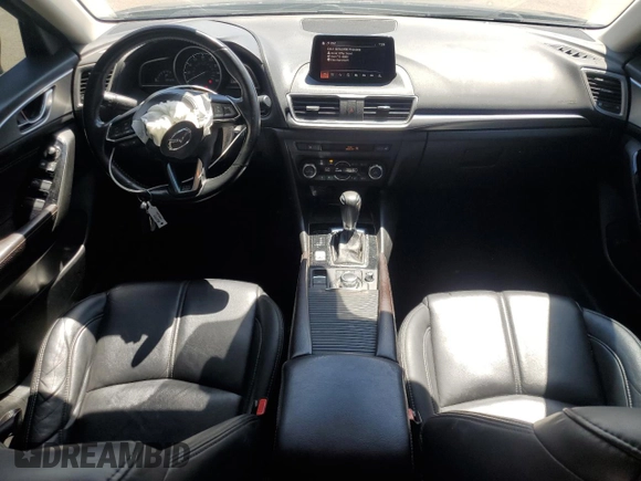 2017 Mazda 3 Touring with VIN JM1BN1V73H1125859, listed as a Copart auction lot 65023235 with 120,300 mi miles and Salvage title. Bid and sale history available at DreamBid. Image 8.