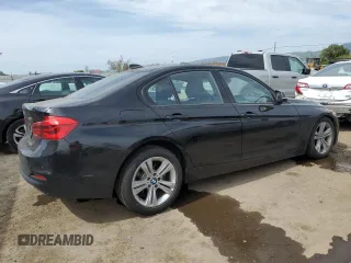 2016 BMW 3 Series 328i with VIN WBA8E9G53GNU29606, listed as a Copart auction lot 53123685 with 83,774 mi miles and Salvage Title. Bid and sale history available at carsss.com. Image 3.