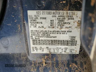 2002 Ford F-150 XLT with VIN 1FTRW07L52KA67609, listed as a Copart auction lot 87720715 with 177,615 mi miles and Salvage Title. Bid and sale history available at carsss.com. Image 12.