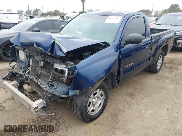 2007 Toyota Tacoma with VIN 5TENX22N27Z339469, listed as a IAAI auction lot 41893482 with 116,648 mi miles. Bid and sale history available at carsss.com. Image 2.