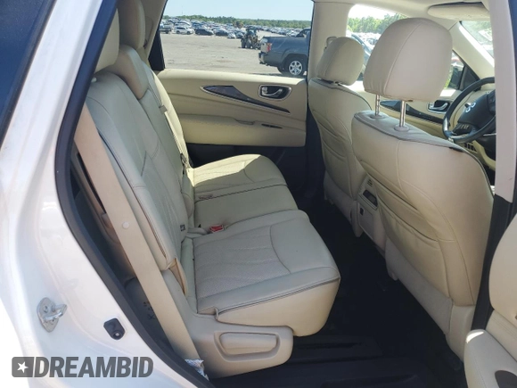 2017 Infiniti QX60 with VIN 5N1DL0MN6HC553949, listed as a Copart auction lot 52230465 with 107,277 mi miles and Salvage Title. Bid and sale history available at carsss.com. Image 11.