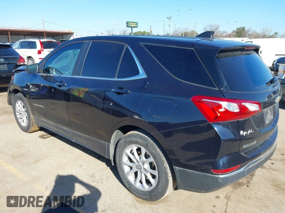 2021 Chevrolet Equinox LT with VIN 3GNAXKEV1MS129189, listed as a IAAI auction lot 41669852 with 60,130 mi miles. Bid and sale history available at carsss.com. Image 3.