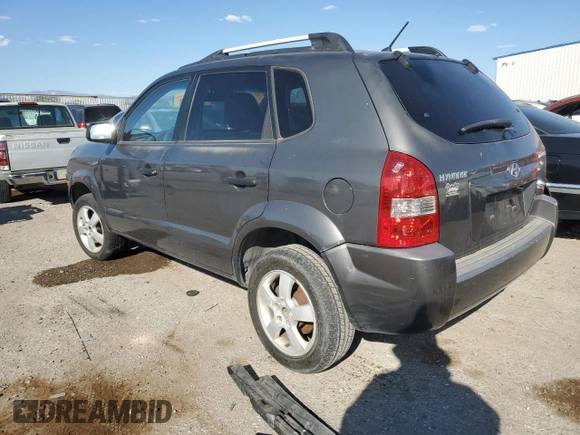 2007 Hyundai Tucson GLS with VIN KM8JM12B47U586150, listed as a Copart auction lot 75758794 with 203,714 mi miles and Clean Title. Bid and sale history available at carsss.com. Image 2.