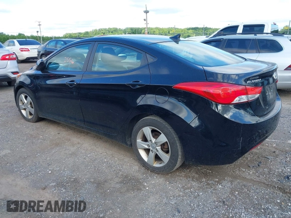 2012 Hyundai Elantra Limited with VIN KMHDH4AEXCU298643, listed as a IAAI auction lot 42252556 with 185,982 mi miles and . Bid and sale history available at DreamBid. Image 3.