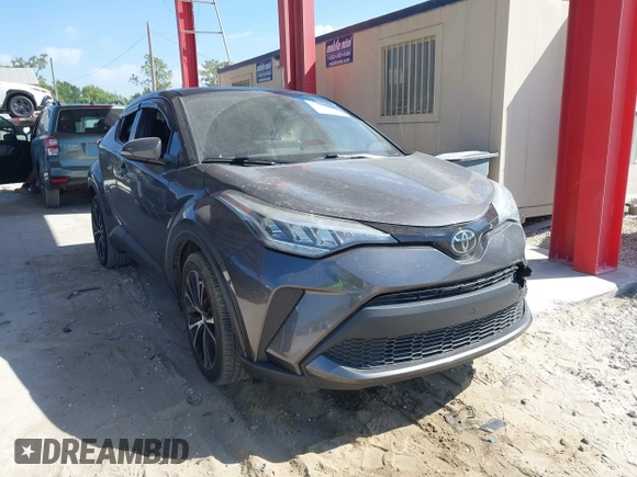 2021 Toyota C-HR LE with VIN NMTKHMBX4MR120064, listed as a IAAI auction lot 41912166 with 61,402 mi miles and . Bid and sale history available at DreamBid. Image 1.