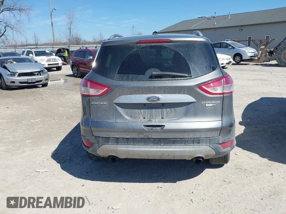 2014 Ford Escape Titanium with VIN 1FMCU9J93EUC72752, listed as a IAAI auction lot 41827668 with 91,194 mi miles and . Bid and sale history available at DreamBid. Image 16.