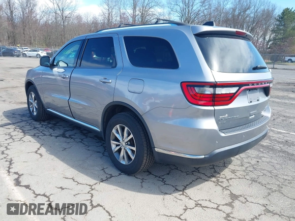 2015 Dodge Durango Limited with VIN 1C4RDJDG6FC202115, listed as a IAAI auction lot 42041272 with 162,755 mi miles. Bid and sale history available at carsss.com. Image 3.