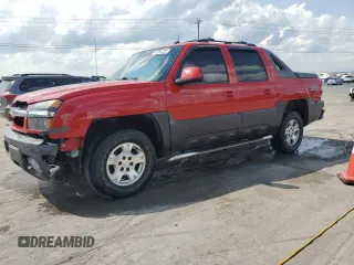 2004 Chevrolet Avalanche Z71 with VIN 3GNEK12T14G267265, listed as a Copart auction lot 54694225 with 143,103 mi miles and Salvage Title. Bid and sale history available at DreamBid. Image 1.