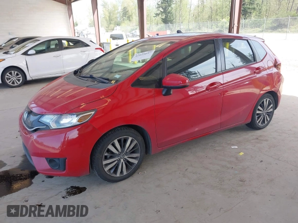 2015 Honda Fit EX-L with VIN 3HGGK5H88FM708004, listed as a IAAI auction lot 42029697 with 78,603 mi miles. Bid and sale history available at carsss.com. Image 16.