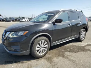 2017 Nissan Rogue SV with VIN JN8AT2MT2HW145890, listed as a Copart auction lot 58528055 with 89,071 mi miles and Salvage title. Bid and sale history available at DreamBid. Image 1.