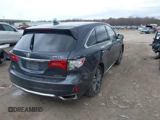 2019 Acura MDX w/Technology Pkg with VIN 5J8YD4H50KL008665, listed as a IAAI auction lot 42043373 with 77,665 mi miles. Bid and sale history available at carsss.com. Image 4.