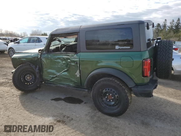 2023 Ford Bronco with VIN 1FMDE5AHXPLB36841, listed as a Copart auction lot 54527465 with Not Provided miles and Clean Title. Bid and sale history available at DreamBid. Image 2.