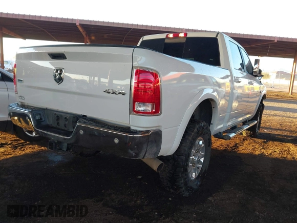 2018 Ram 2500 Laramie with VIN 3C6UR5FL0JG115269, listed as a IAAI auction lot 41310111 with 134,756 mi miles and . Bid and sale history available at DreamBid. Image 4.