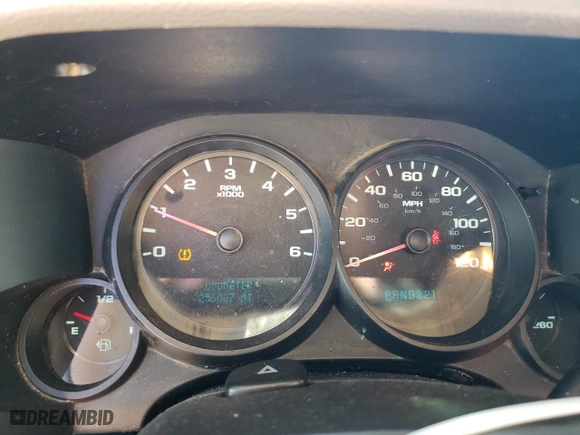 2007 Chevrolet Silverado 1500 Work Truck with VIN 1GCEC14C77Z568727, listed as a Copart auction lot 42445494 with 256,087 mi miles and Salvage Title. Bid and sale history available at carsss.com. Image 9.