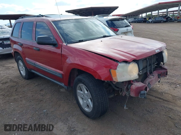 2005 Jeep Grand Cherokee Laredo with VIN 1J4HS48N65C619268, listed as a IAAI auction lot 42204903 with 269,886 mi miles and . Bid and sale history available at DreamBid. Image 1.